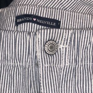 brandy melville striped pants